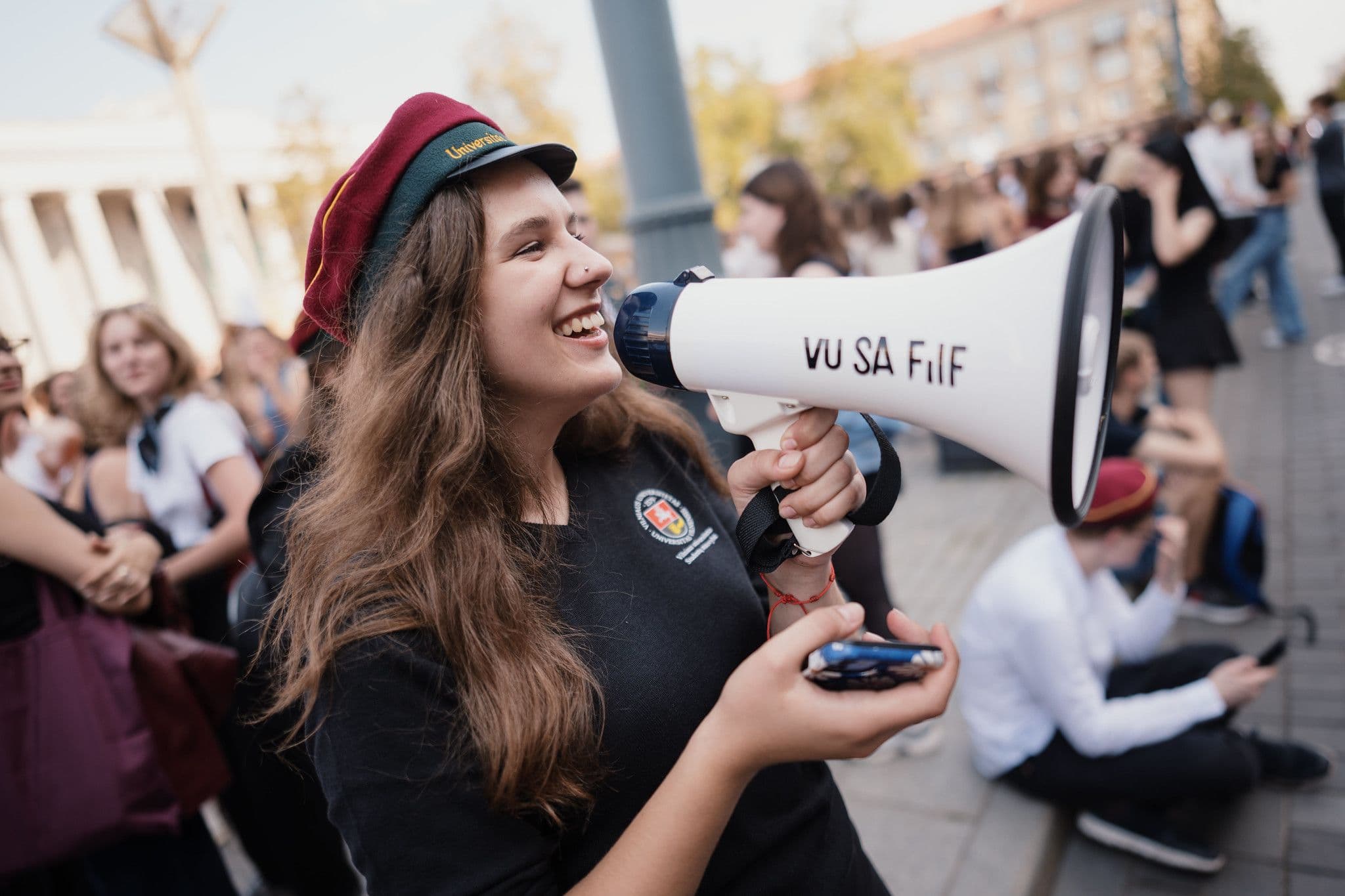VU studentų atstovybės narė